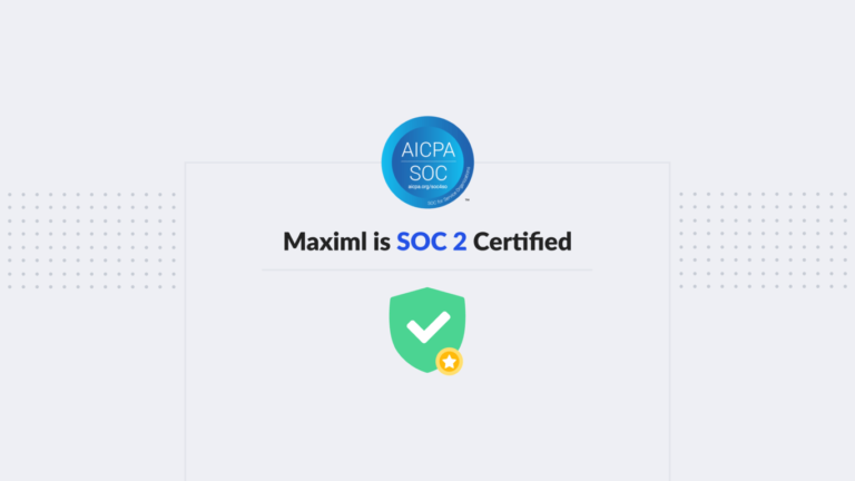 Maximl becomes SOC 2 certified - Banner Image