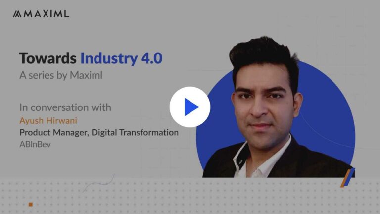 Towards Industry 4.0 Conversation with Ayush Hirwani - Banner Image